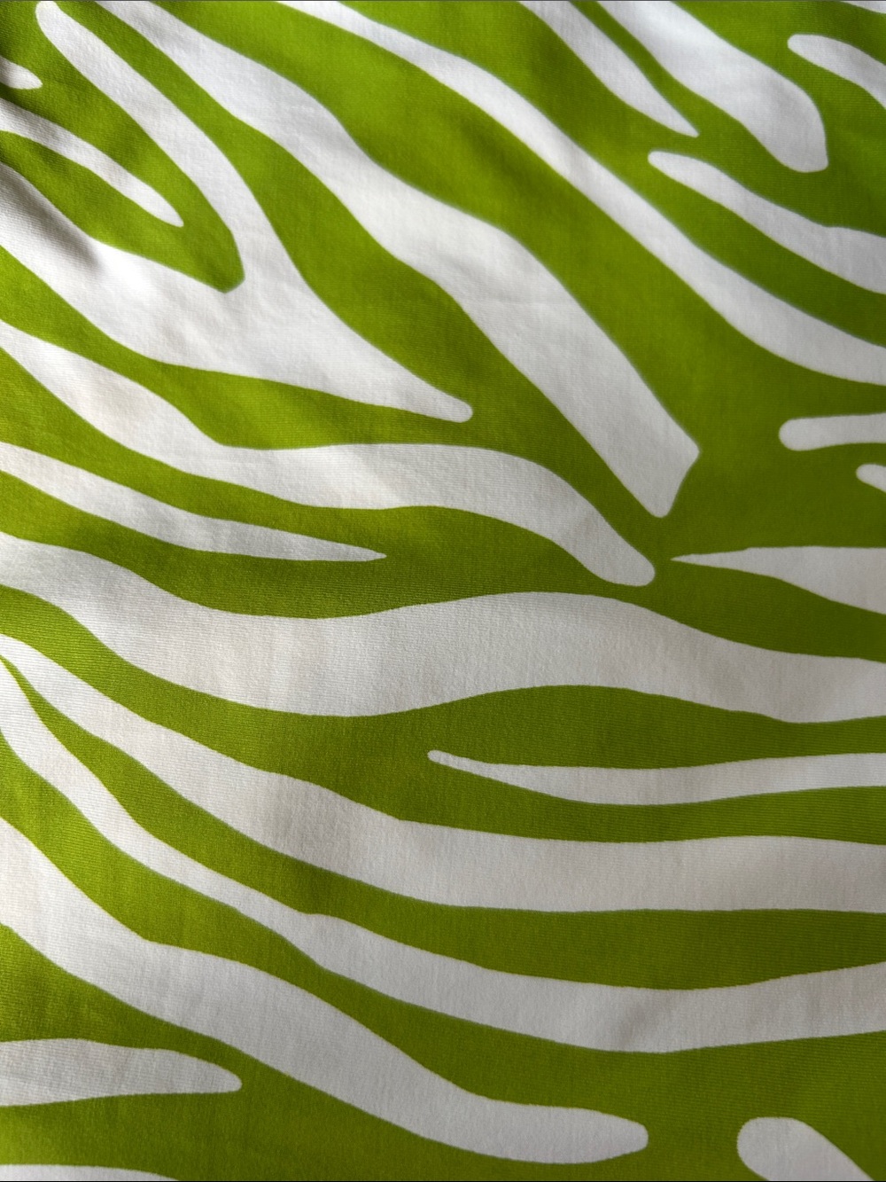 Anne Cole Halter Style Zebra Print Tankini Top Ruching, Gold Charms, Logo Sz Lg - Picture 12 of 13